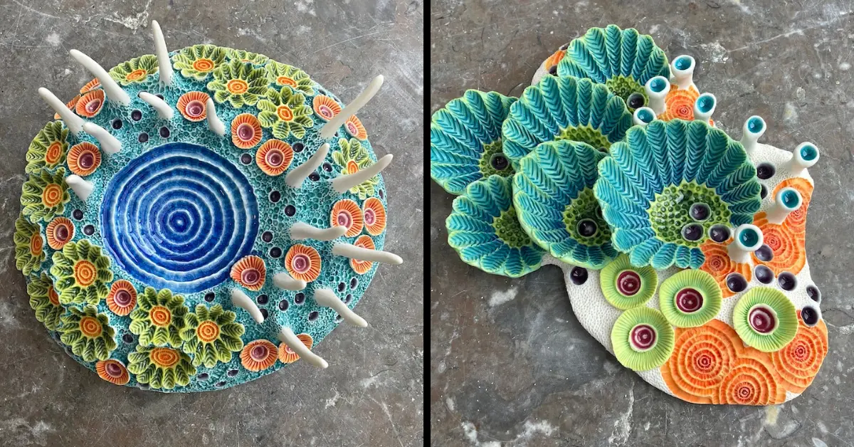 Lisa Stevens’ Intricate Ceramic Sculptures Embrace Aquatic Beauty