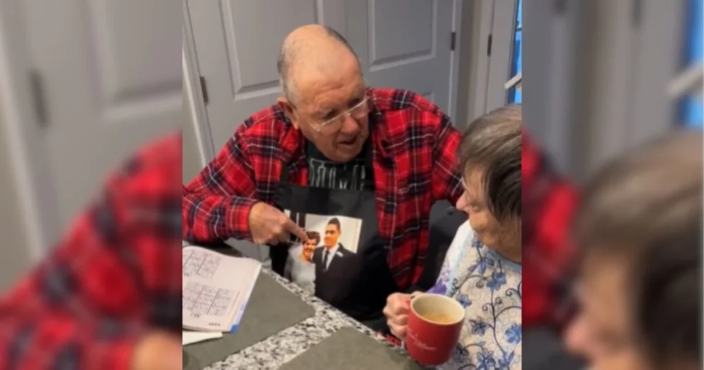 Wedding photo sparks the sweetest moment for Mum with Alzheimer’s and melts thousands of hearts