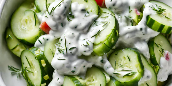 Irresistible Marinated Cucumber Salad Recipe