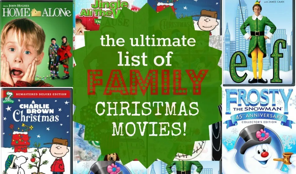 20+ Must-Watch Family Christmas Movies for the Holidays