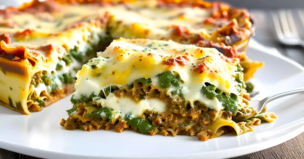 Yummy Pesto Skillet Lasagna Recipe