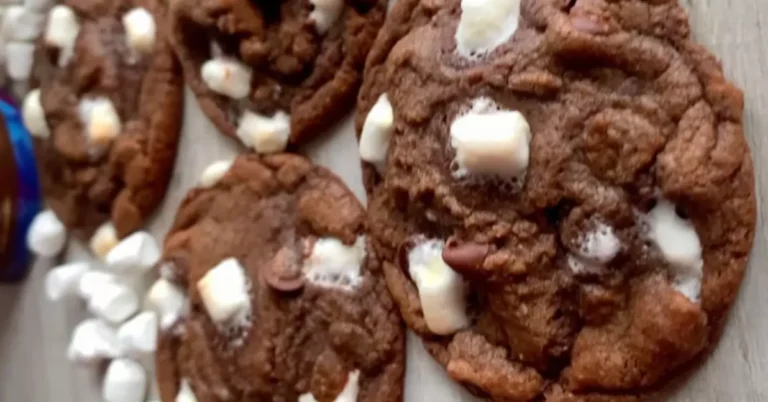 Easy Chocolate Marshmallow Cookies Recipe