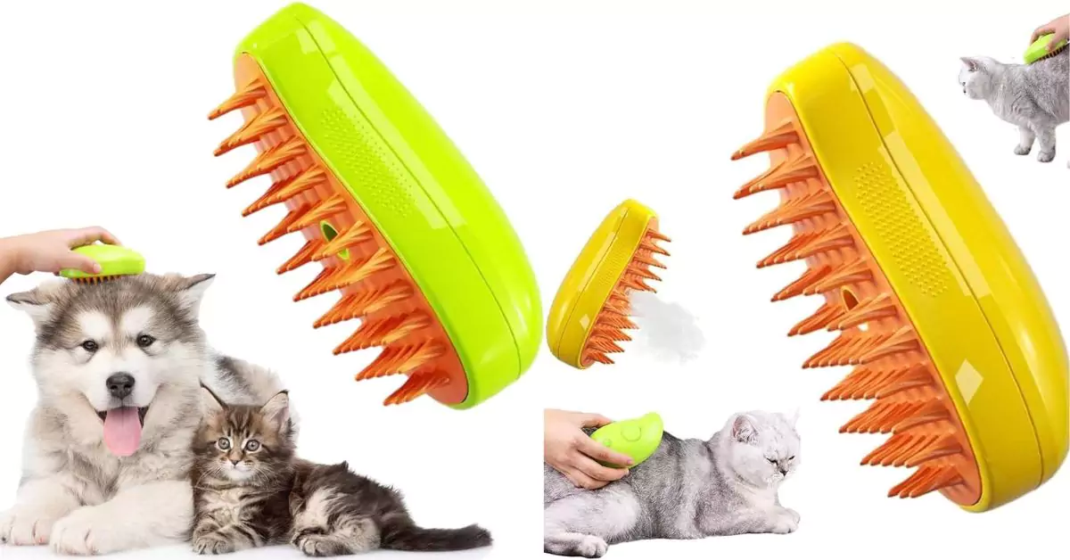 Steamy Brush Hair Cleaner – The Ultimate Pet Care Tool