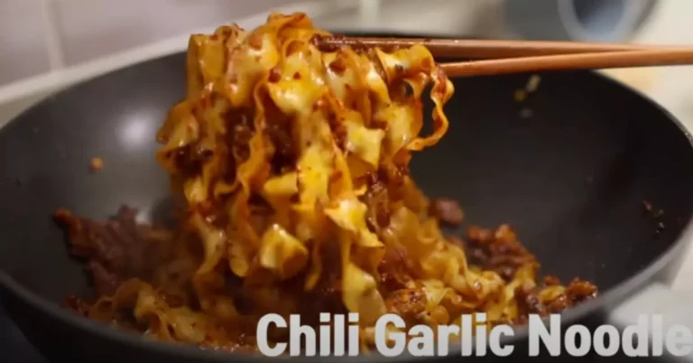 Spicy Chili Garlic Noodles Recipe