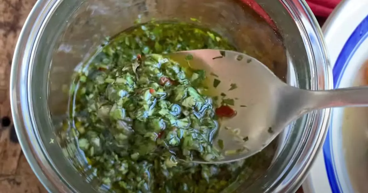 Tasty Chimichurri Sauce Recipe