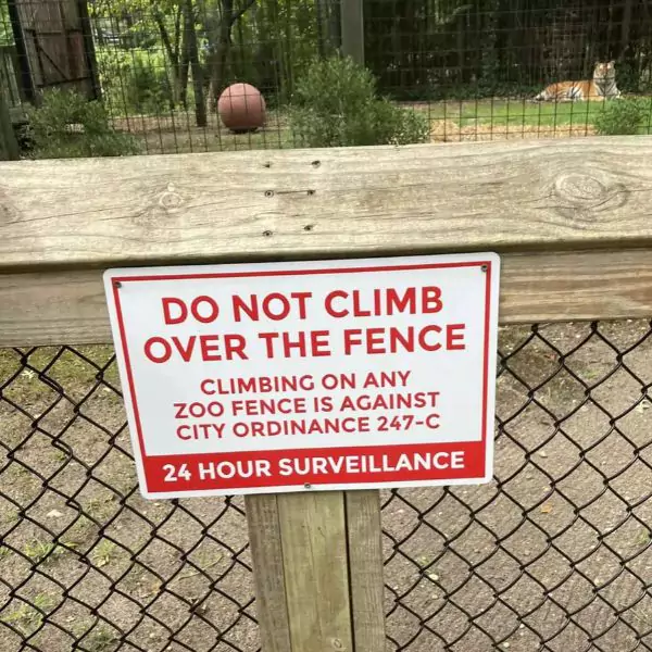 Ignoring Zoo Safety Protocols