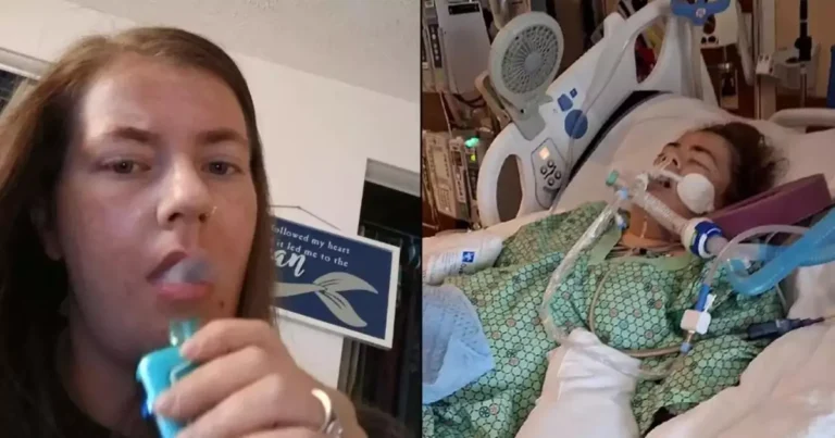 Woman Warns of Severe Side Effects of Vaping After 67oz of Black Slime Found in Her Lungs